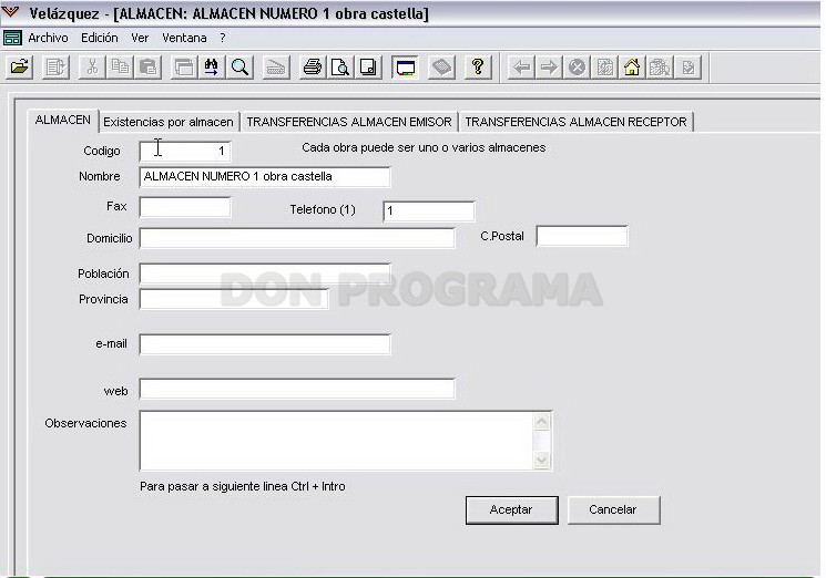 Programa De Gestión Para El Control De Obras - CEA Ordenadores ...